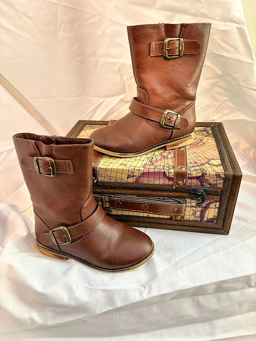 Cat & Jack brown riding boots